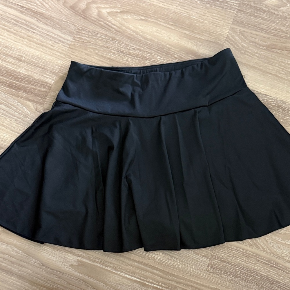 Chic Black Skater Skirt/ Golf skirt